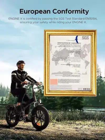 certificado EN15194 Engwe Engine X