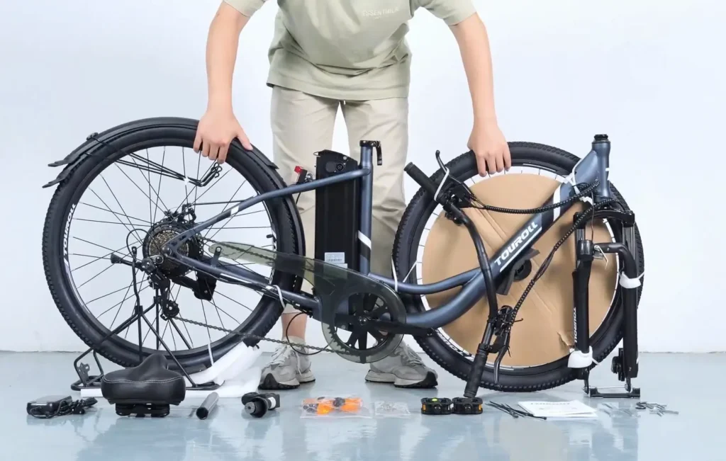 componentes bicicleta touroll b1